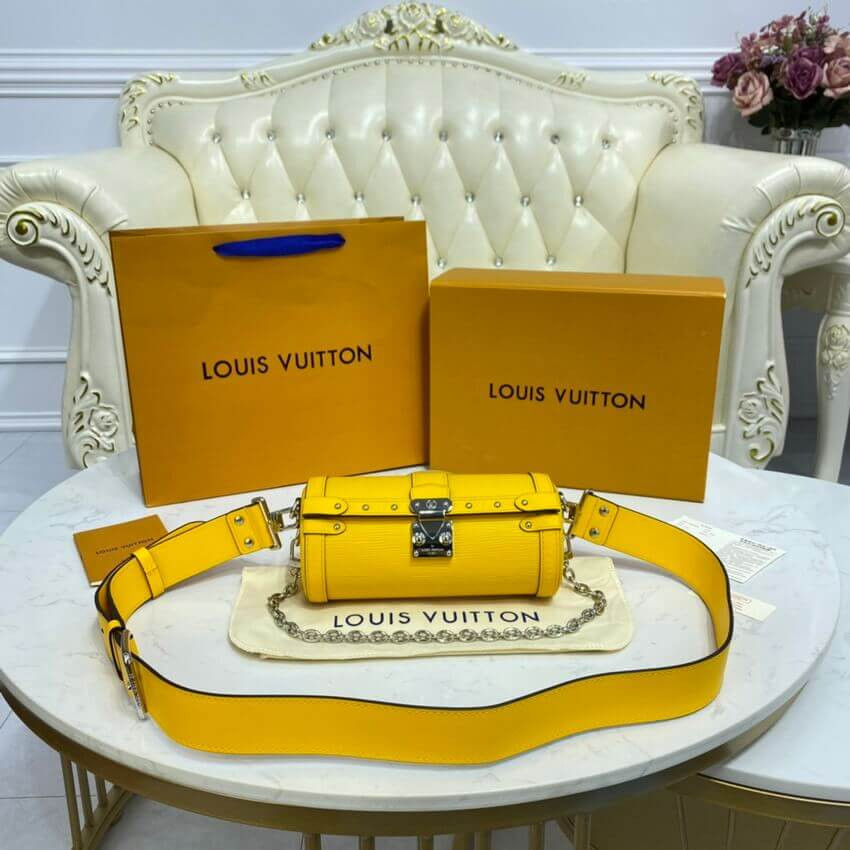 Louis Vuitton Epi Leather Papillon Trunk M58647 Yellow