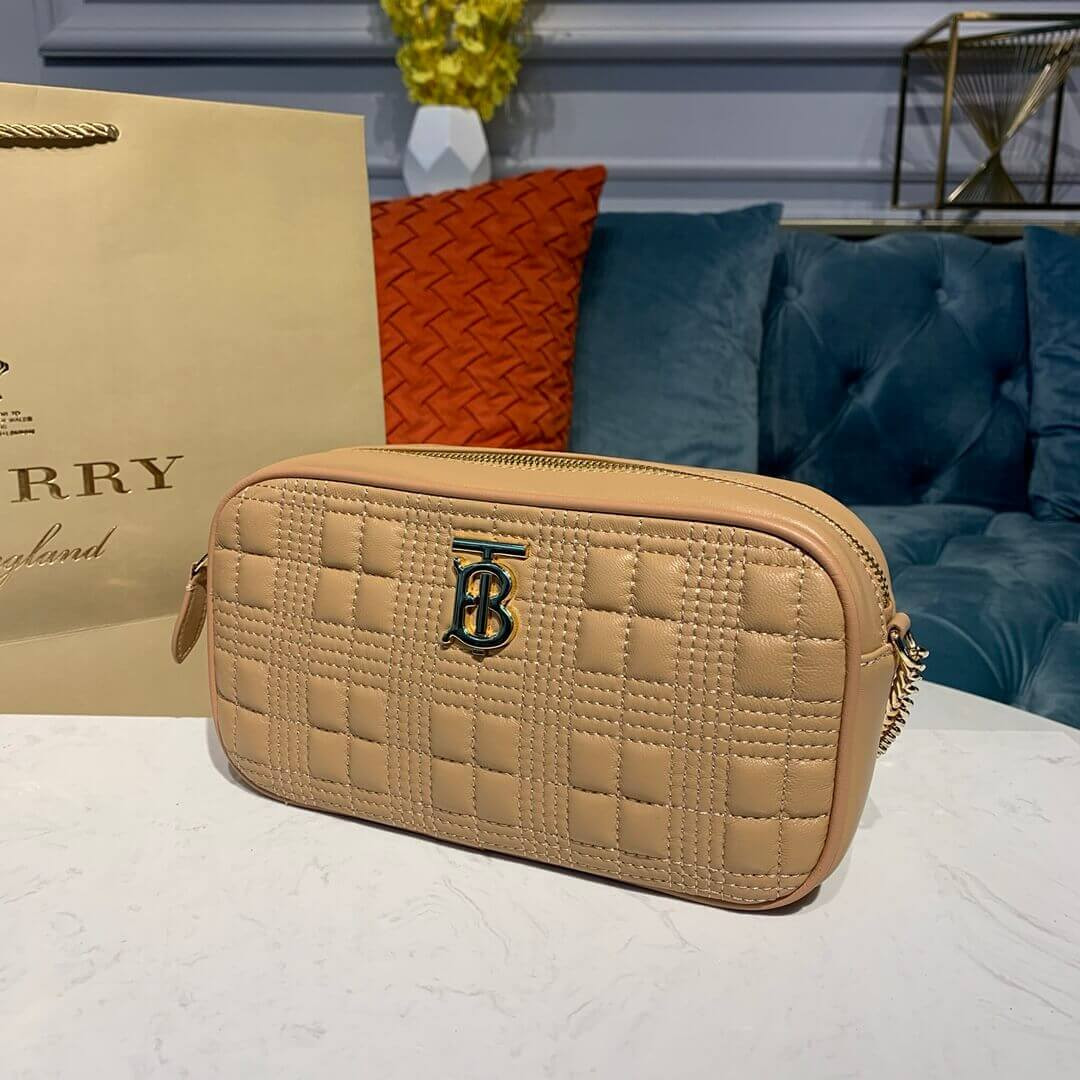 Burberry Quilted Lambskin Camera Bag 80223961