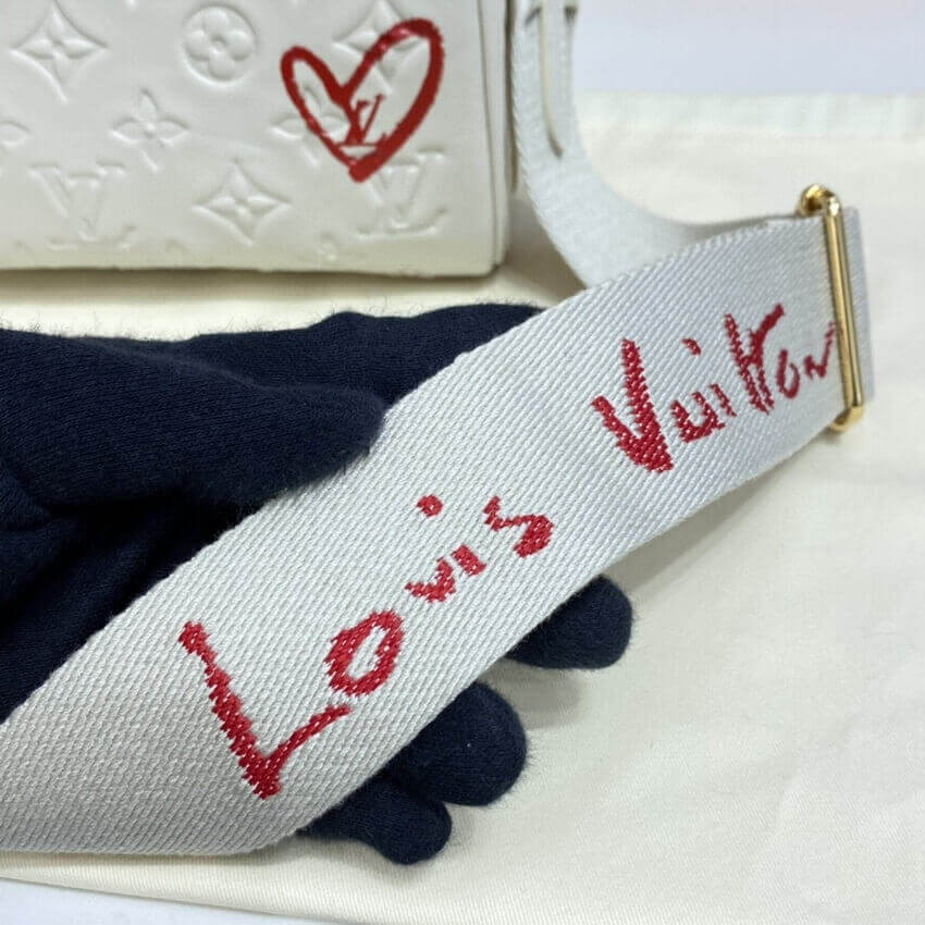 Louis Vuitton Speedy Bandoulière 22 M58631 in Ivory