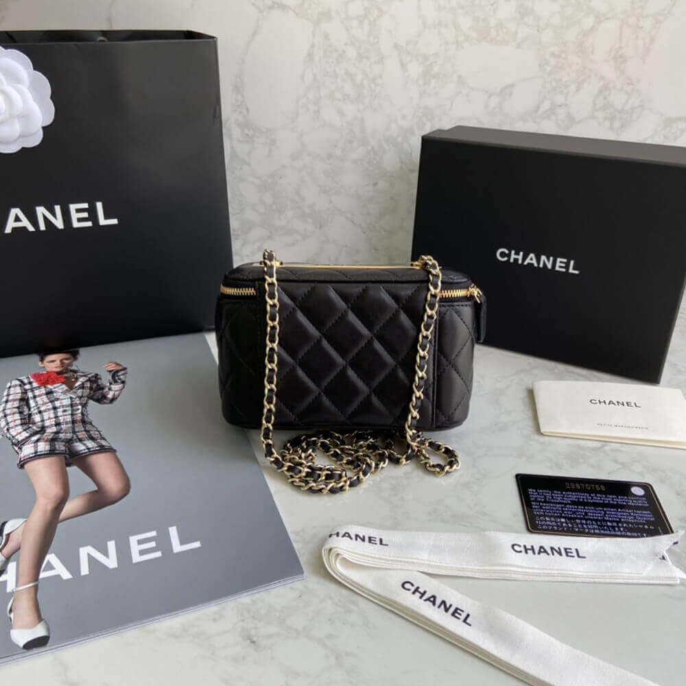 Chanel Mini Vanity Case With Chain AP1472