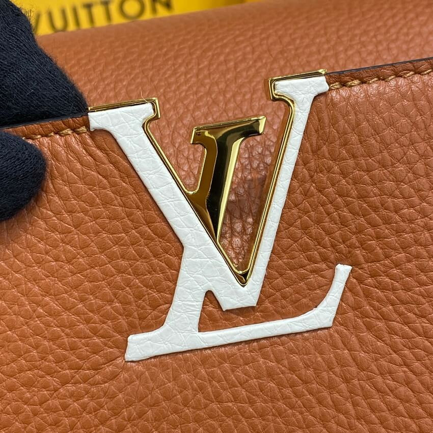 Louis Vuitton Capucines MM M59020 Gold/Noir