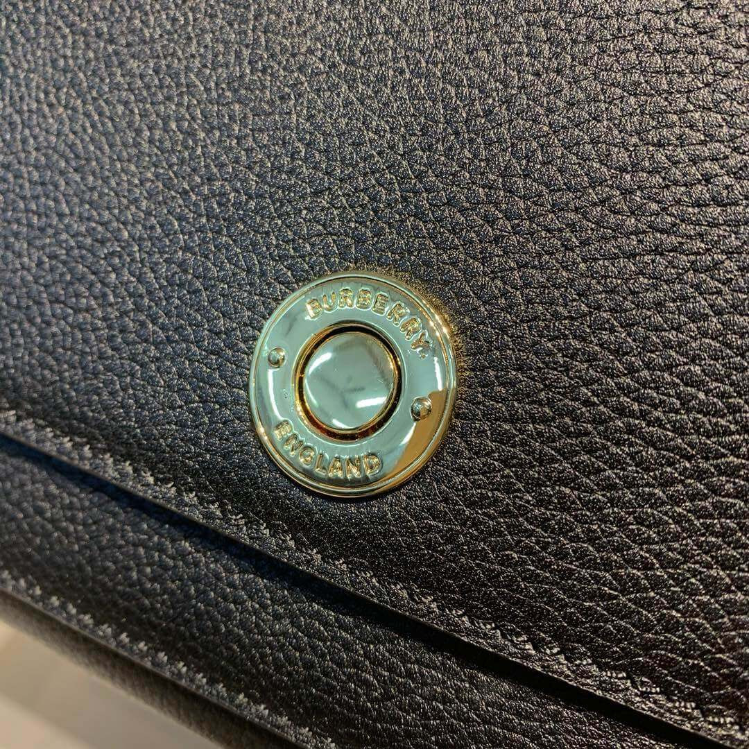 Burberry Grainy Leather Note Crossbody Bag 80174621