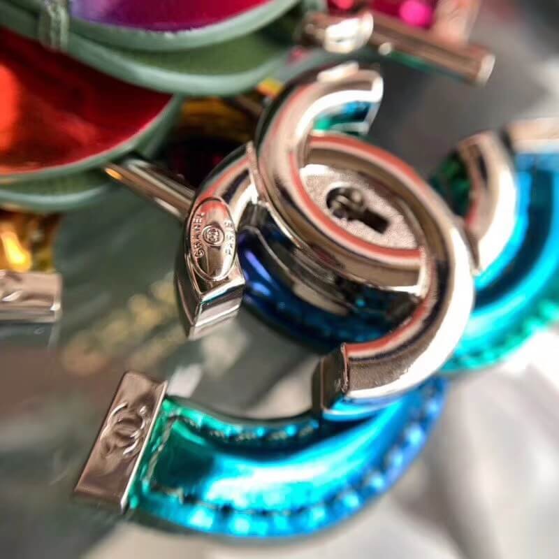 Chanel Vanity Case In Multicolour PVC AS0988