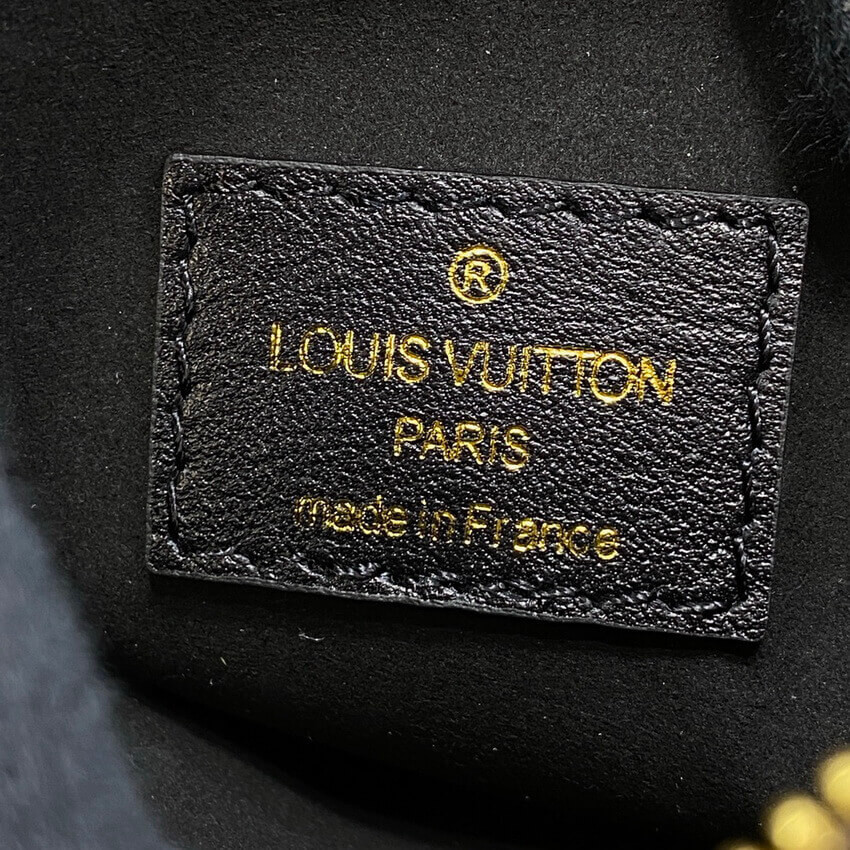 Louis Vuitton Monogram Canvas Flower Tote M43550 Black