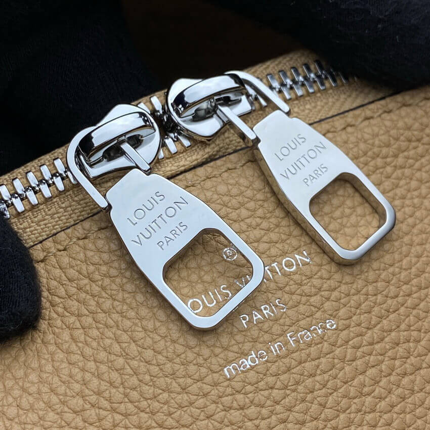 Louis Vuitton Mahina Calf Leather Bella Tote M59655 Arizona Brown