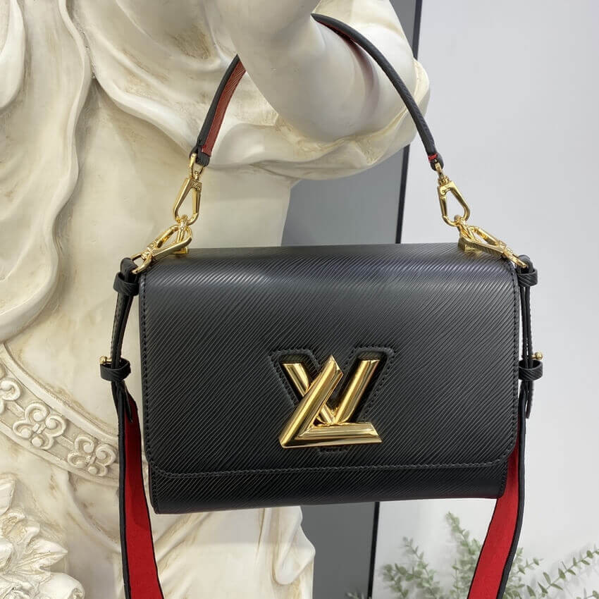 Louis Vuitton Epi Leather Twist MM M59027 Black