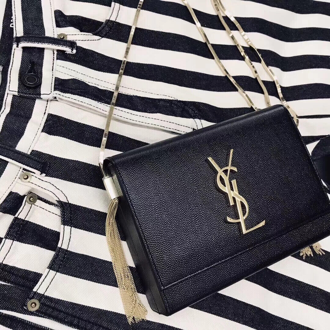 YSL Saint Laurent Kate Box Bag In Grain Leather 593122