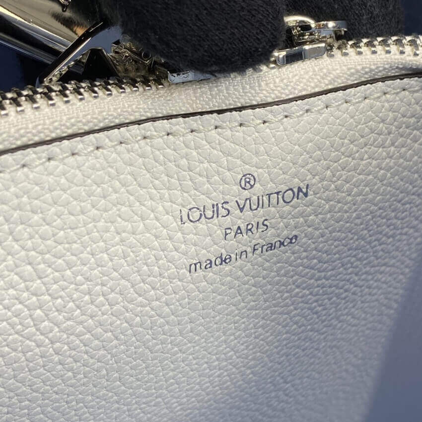 Louis Vuitton Muria Bag Gradient Blue Mahina Leather M57853