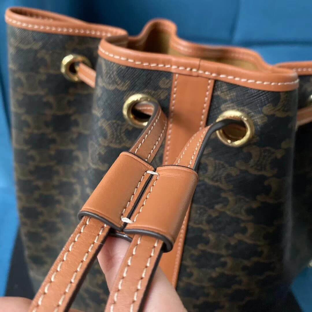 Celine Medium Sailor Bag In Triomphe Canvas 191532