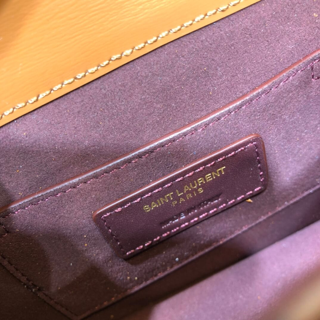 Saint Laurent Sunset Medium In Smooth Leather 442906