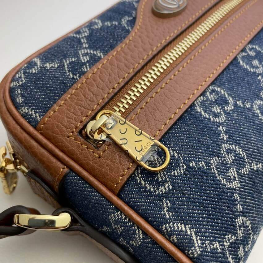 Gucci Denim Ophidia GG Mini Bag 517350