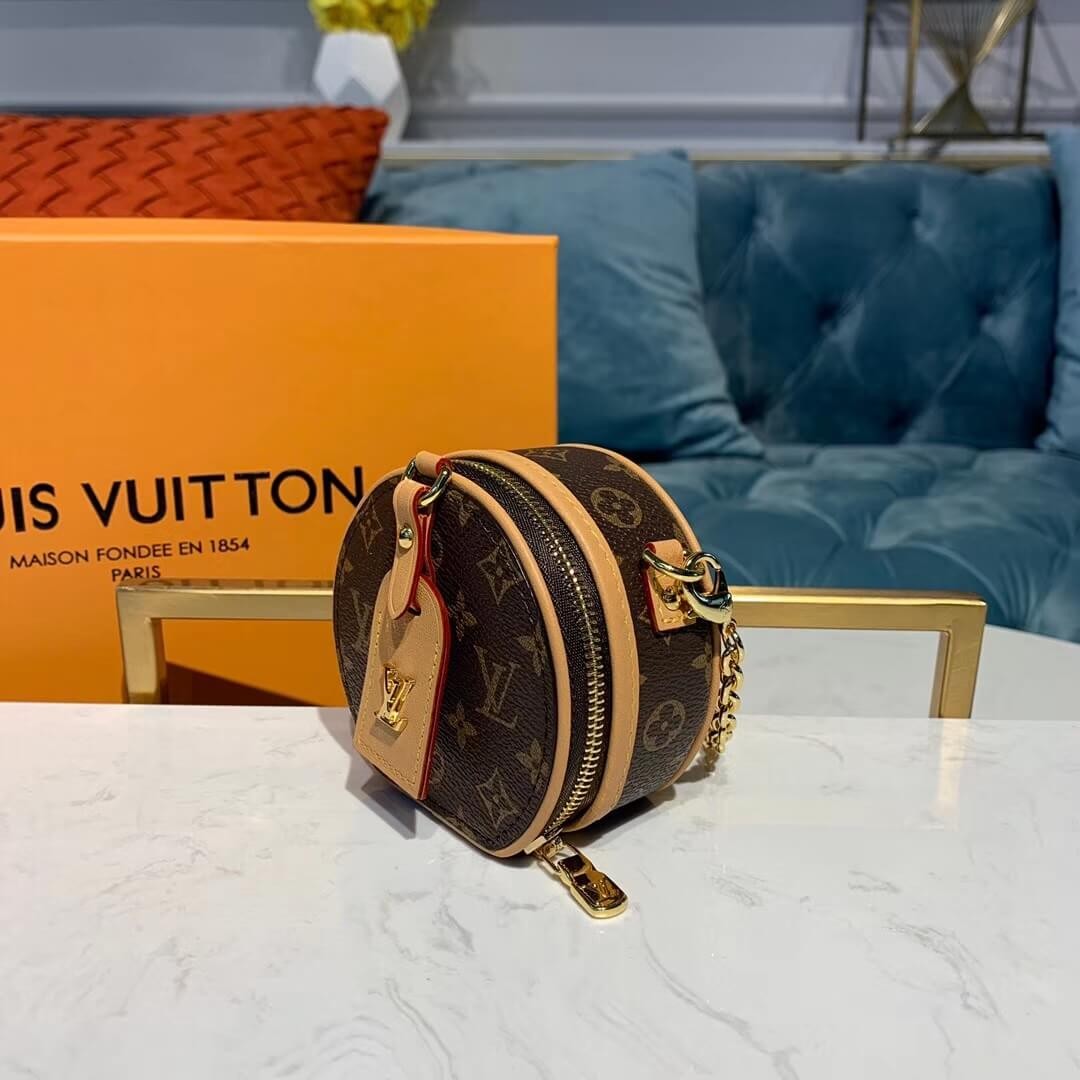 Louis Vuitton Monogram Boite Chapeau Necklace M68570 M68577