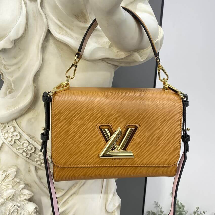 Louis Vuitton Epi Leather Twist MM M59026 Gold Cipango