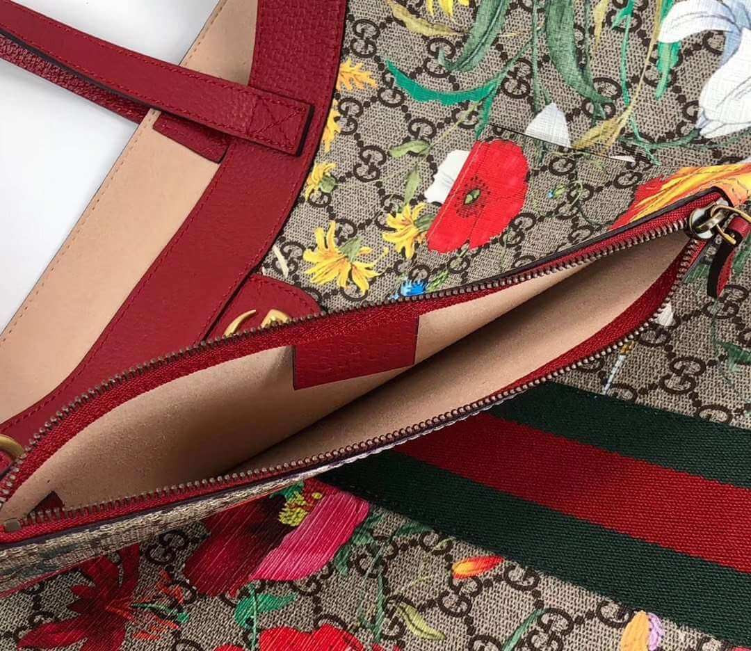 Gucci Ophidia GG Flora Medium Tote 547947