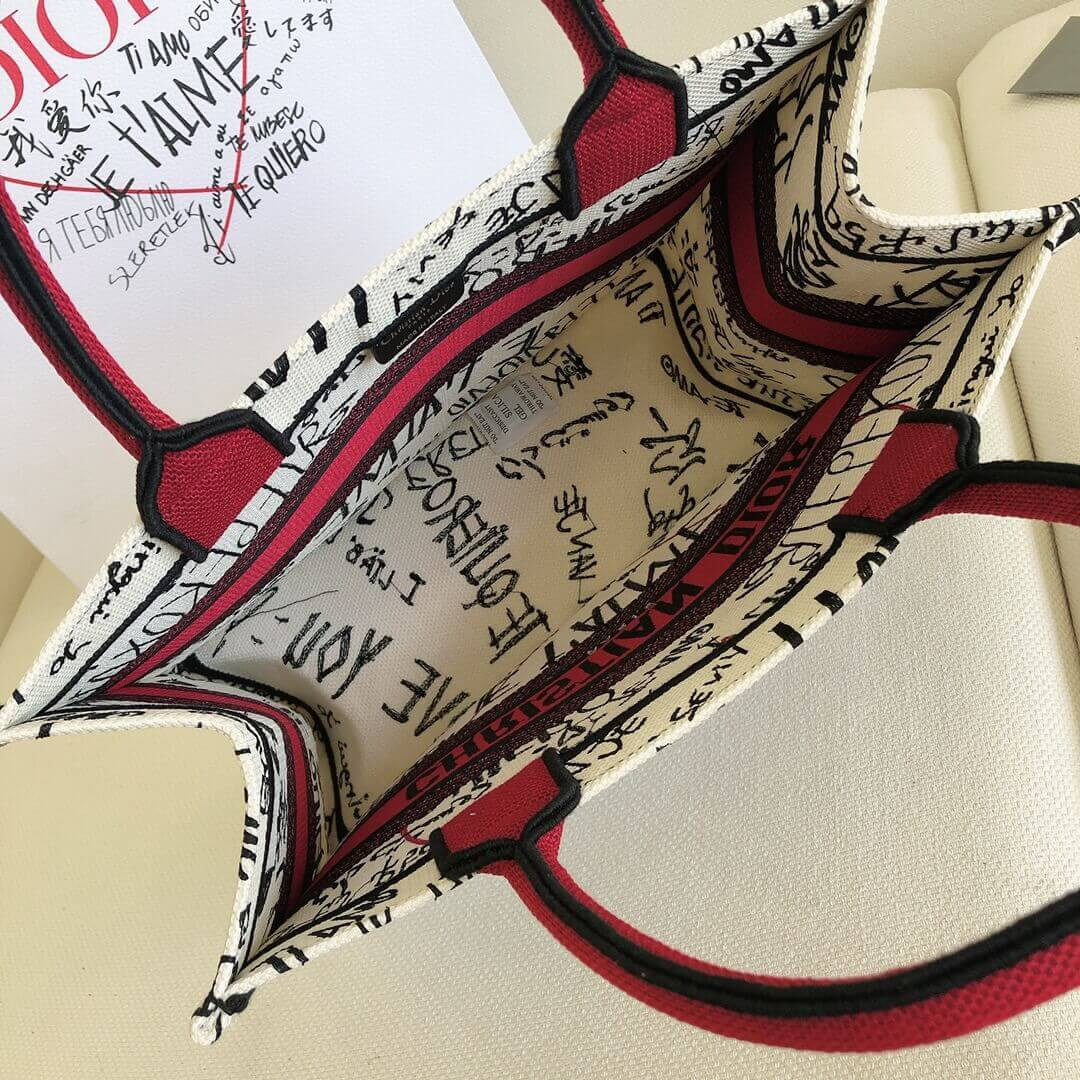 Dior Dioramour Small Book Tote Bag M1296