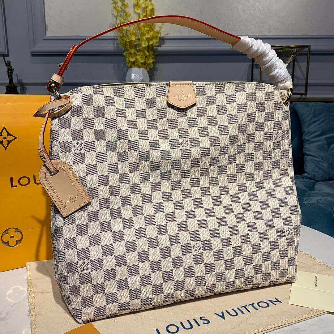 Louis Vuitton Damier Azur Canvas Graceful MM N42232