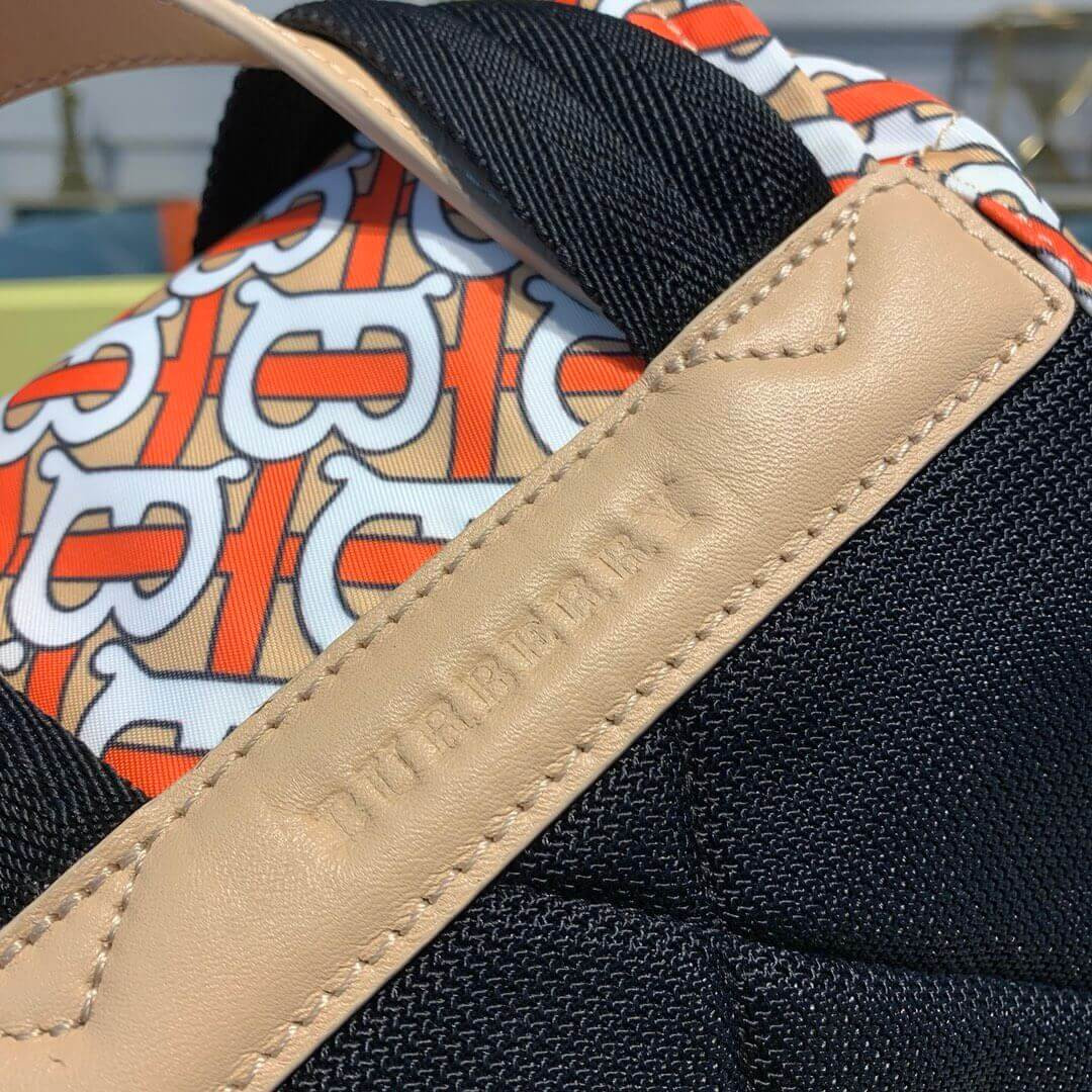 Burberry The Medium Rucksack in Monogram Print Nylon 80134111