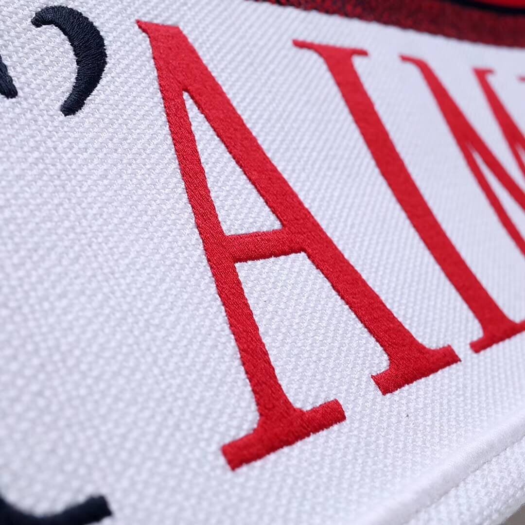 Dior Book Tote Bag With Red Heart M1286