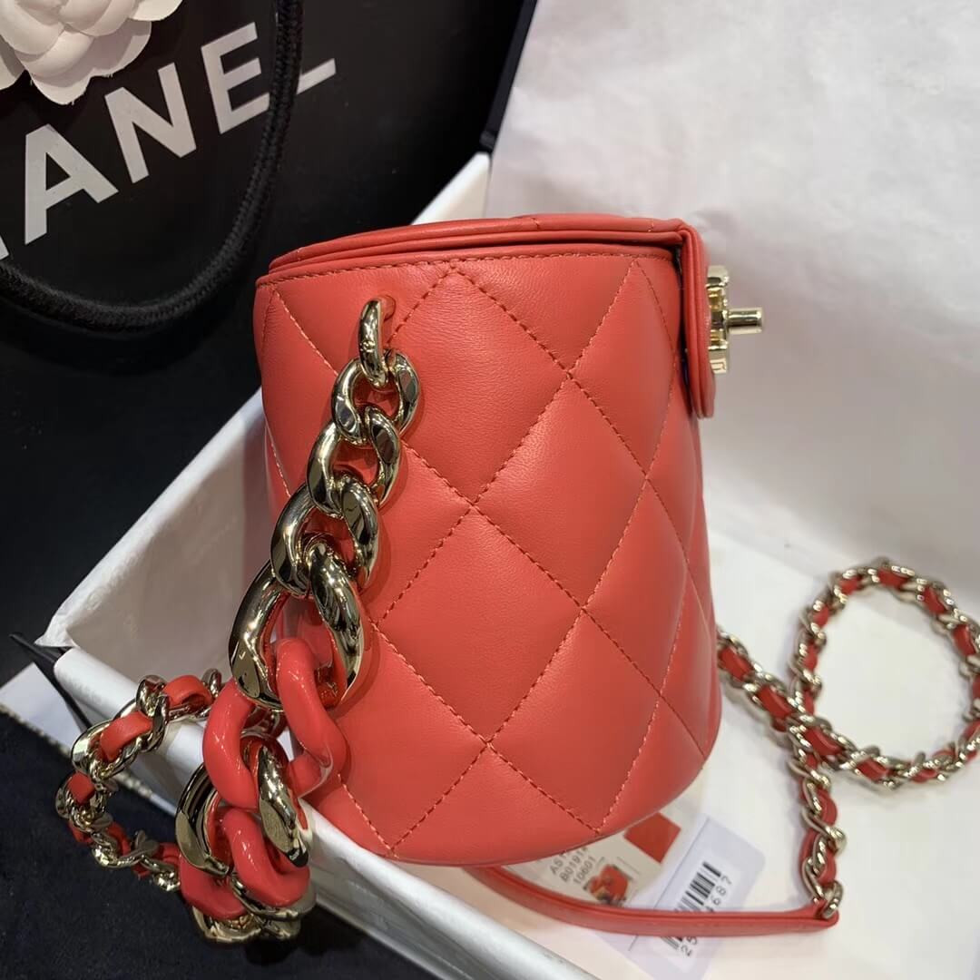 Chanel Round Vanity Case AS1355