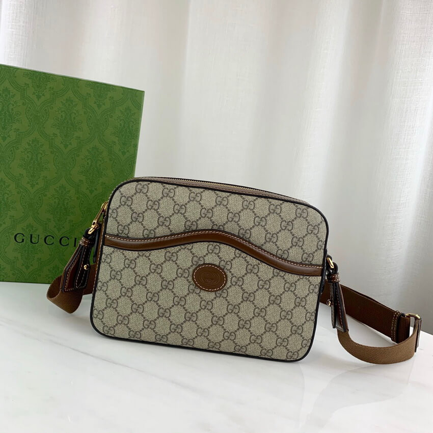 Gucci Messenger Bag With Interlocking G 675891