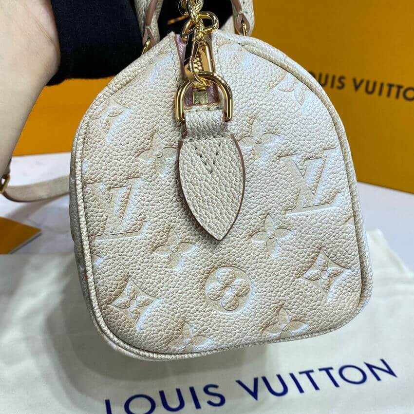 Louis Vuitton Speedy Bandouliere 20 M46163 Pale Beige