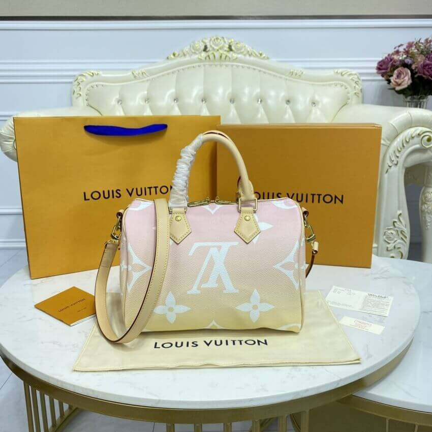 Louis Vuitton Speedy Bandouliere 25 M45722 M45724