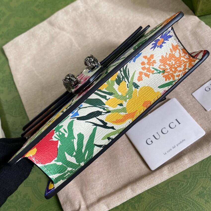 Gucci Dionysus Ken Scott Print Super Mini Bag 476432 Ivory