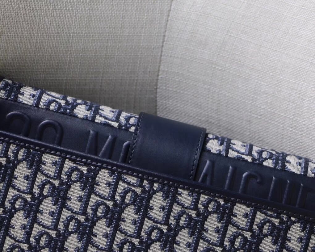 Christian Dior 30 Montaigne Jacquard Canvas Clutch Bag M9206