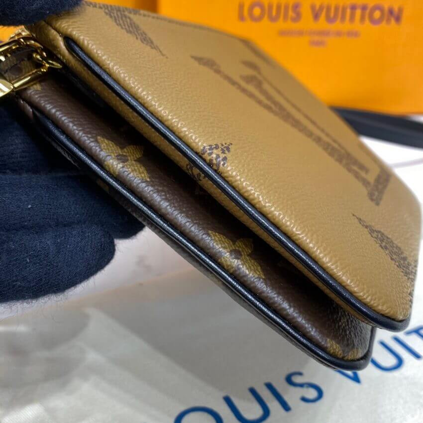 Louis Vuitton Monogram Double Zip Pochette M69203