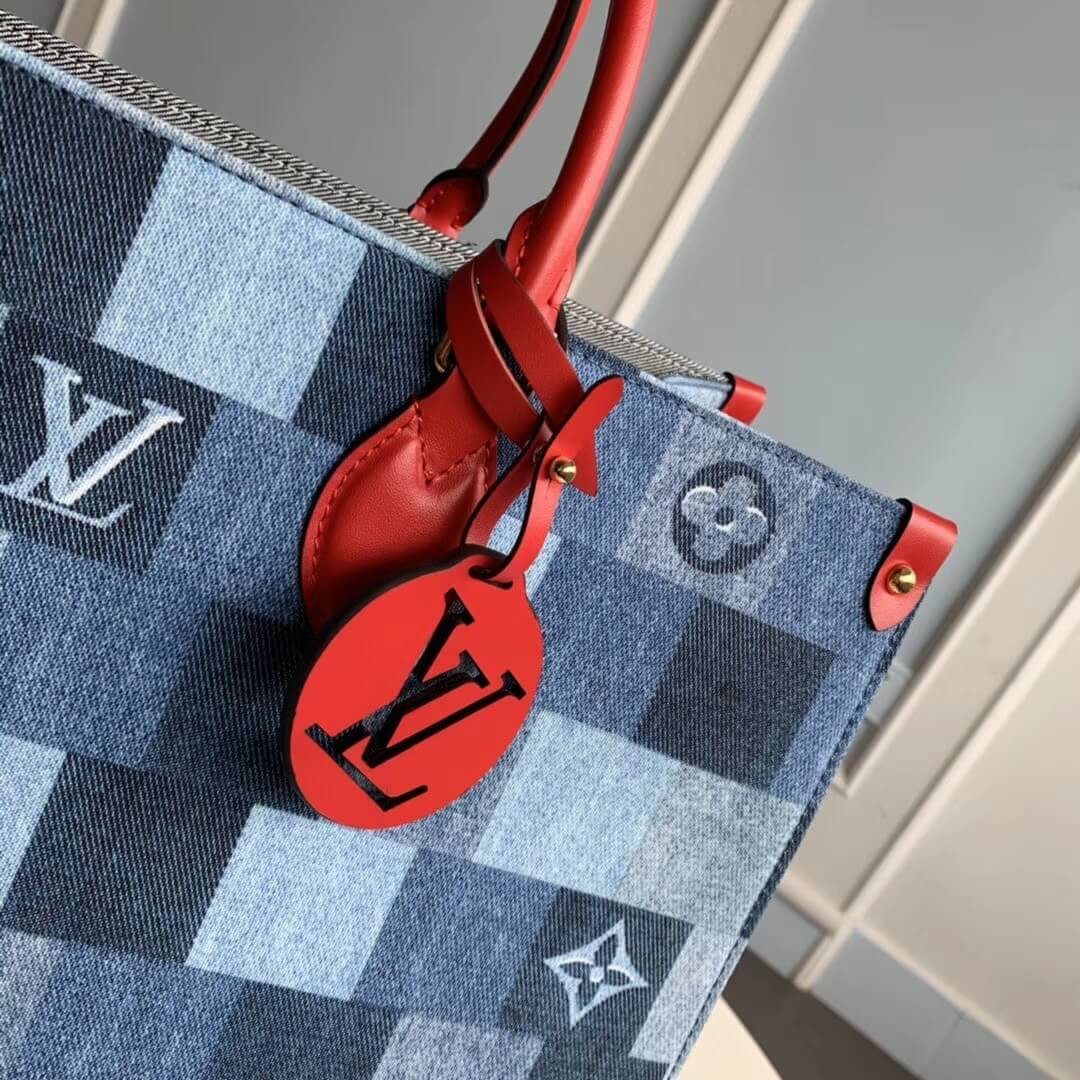 Louis Vuitton Monogram Denim Canvas Onthego GM M44992