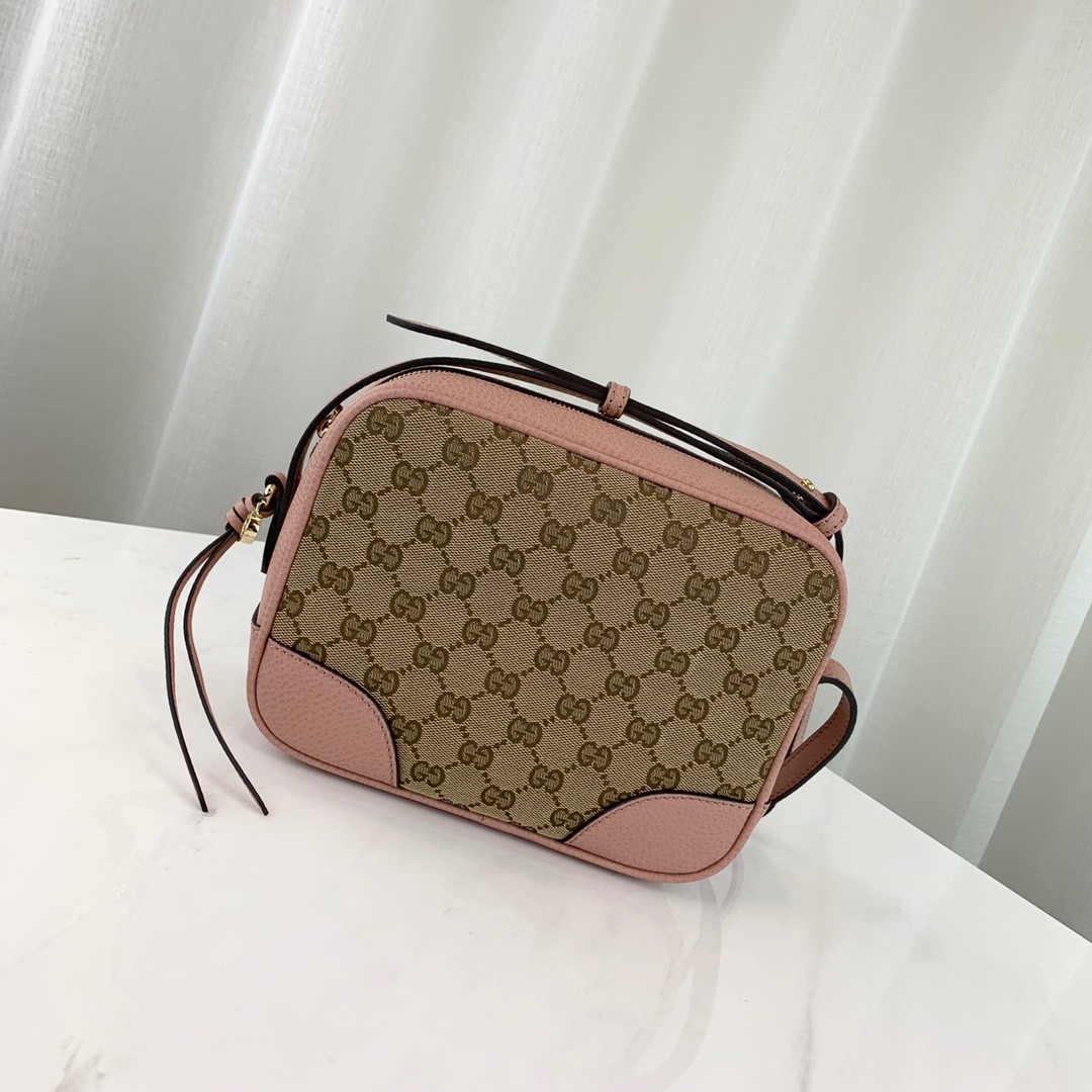 Gucci Bree Original GG Canvas Mini Messenger Bag 387360