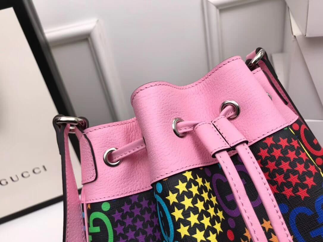 Gucci GG Psychedelic Bucket Bag 598149