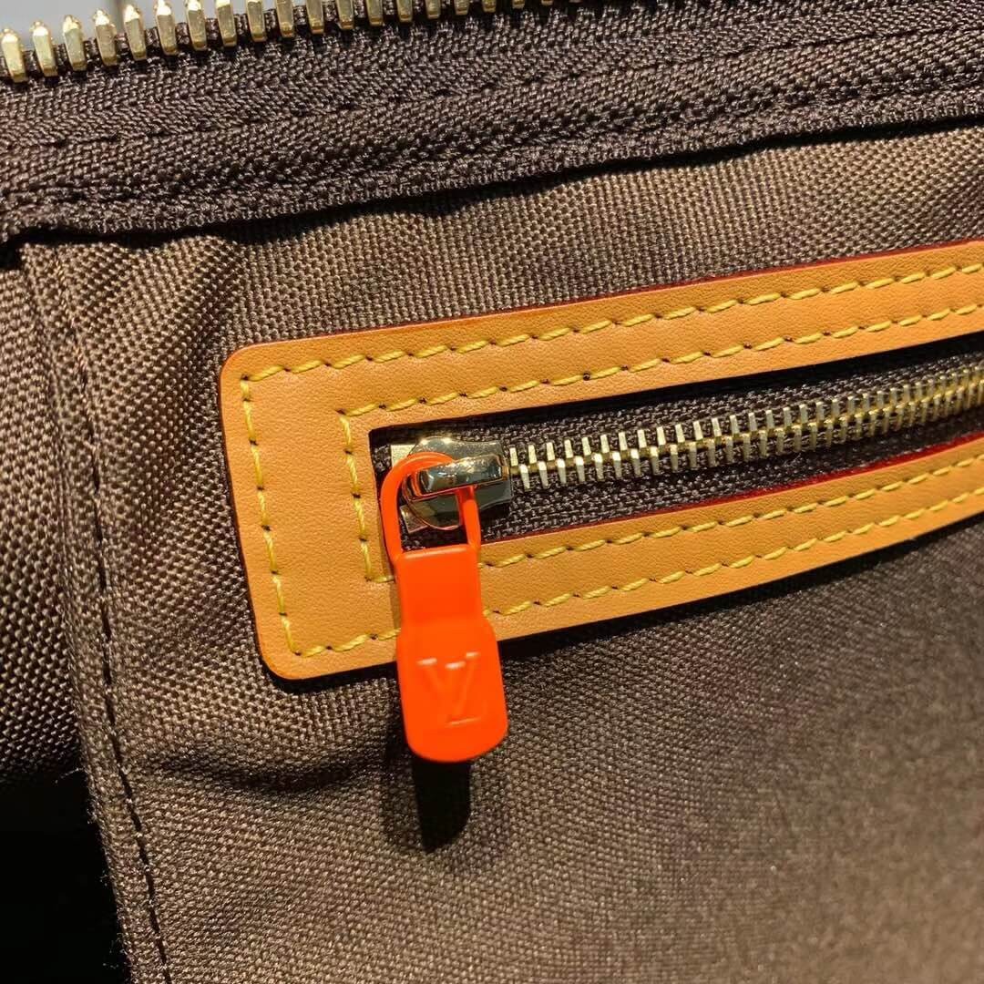 Louis Vuitton Damier Ebene Canvas Keepall Bandouliere 50 N44478