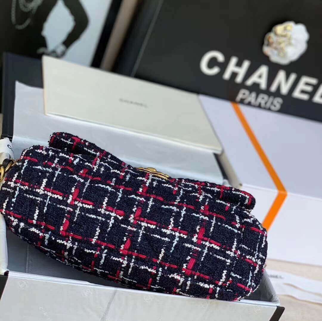 Chanel 19 Flap Bag in Tweed AS1160