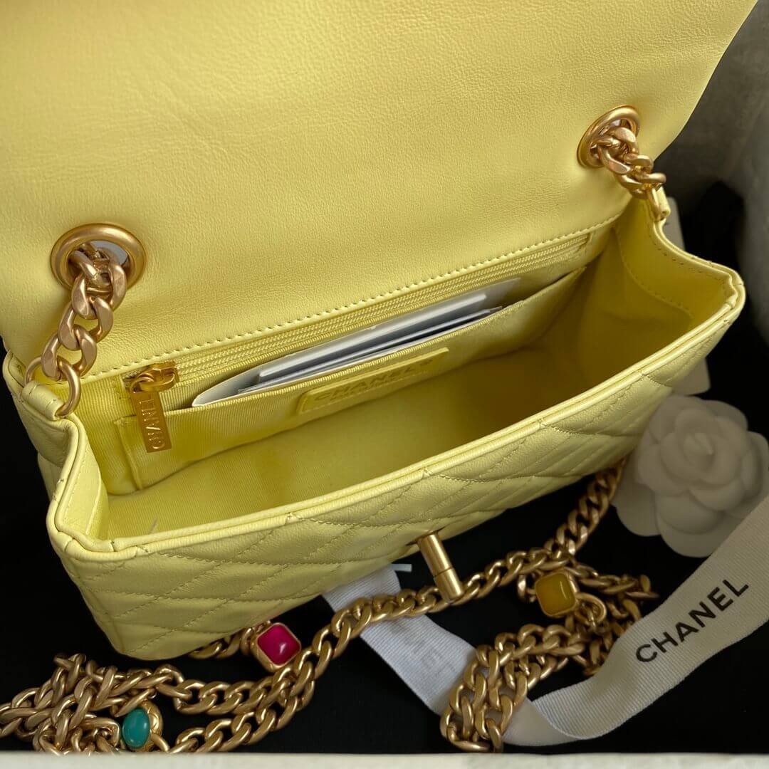 Chanel Resin Flap Bag AS2380