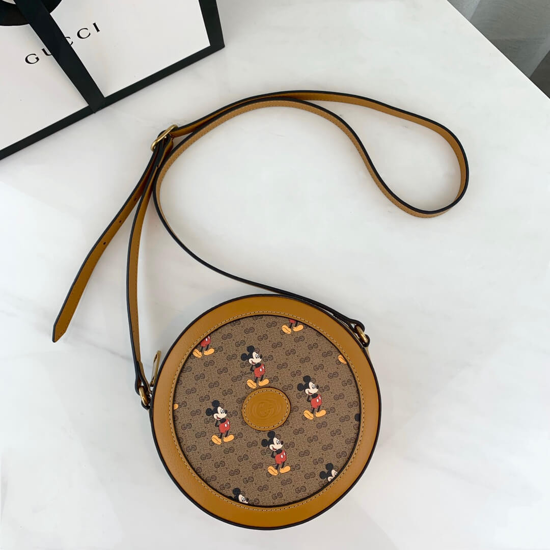 Disney x Gucci Round Shoulder Bag 603938