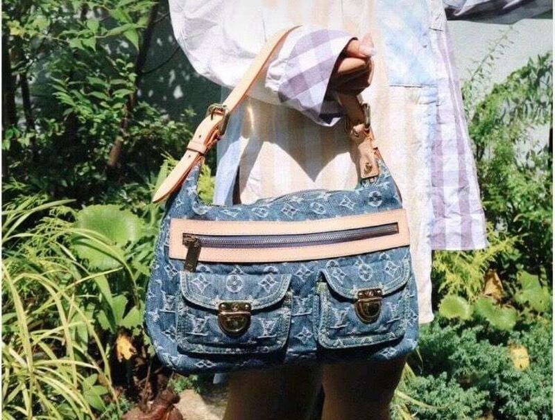 Louis Vuitton Monogram Denim Buggy PM M95049