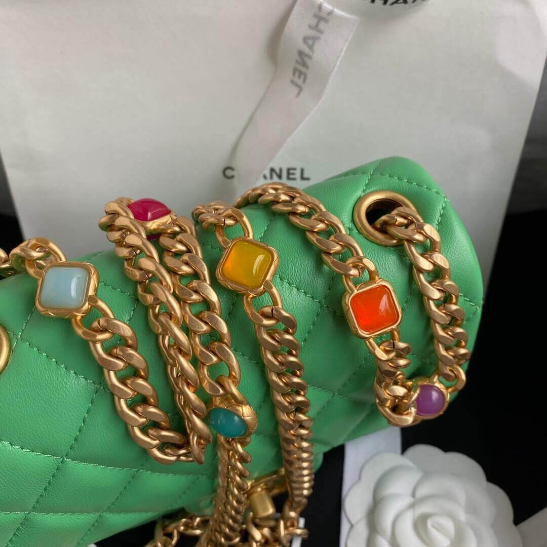 Chanel Mini Square Resin Bag AS2379