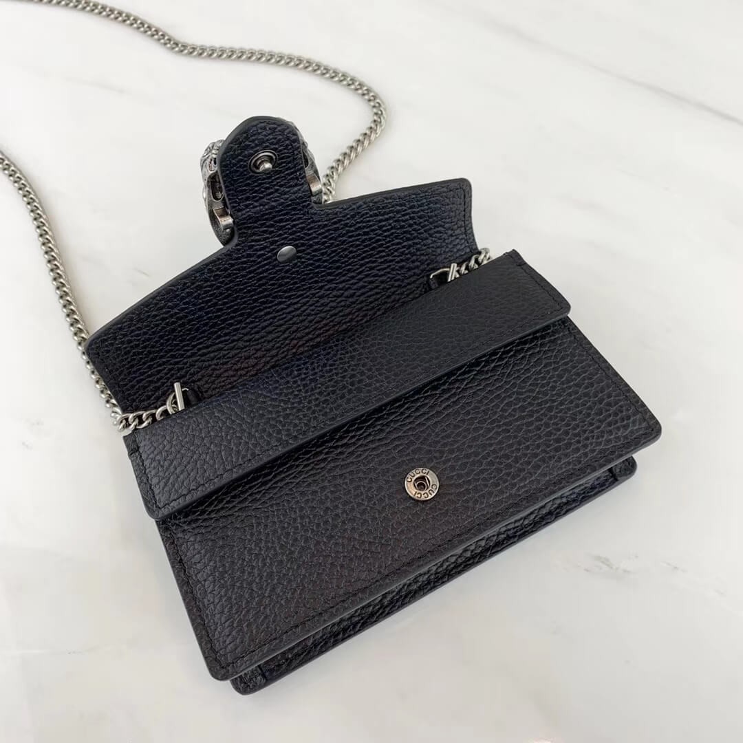 Gucci Dionysus Leather Super Mini Bag 476432