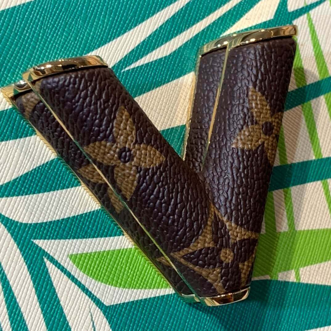 Louis Vuitton Palm Print Twist MM Bag M50282