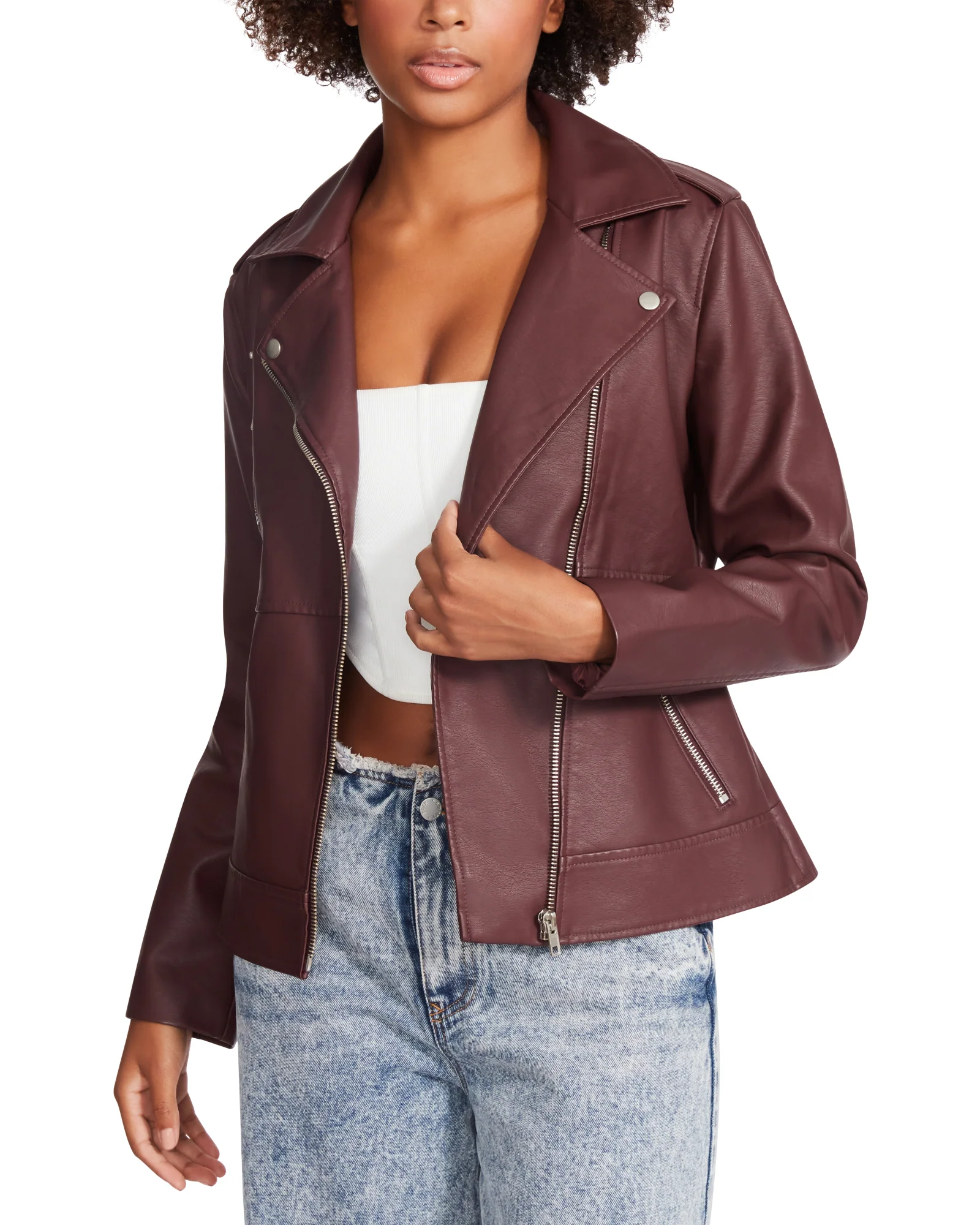 JULIA JACKET BURGUNDY