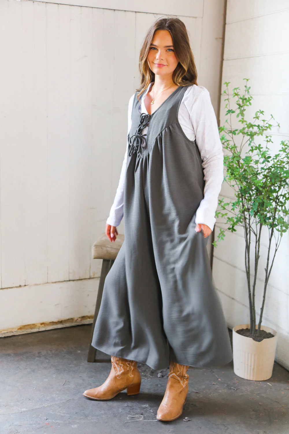 Playful Ties Baggy Jumper