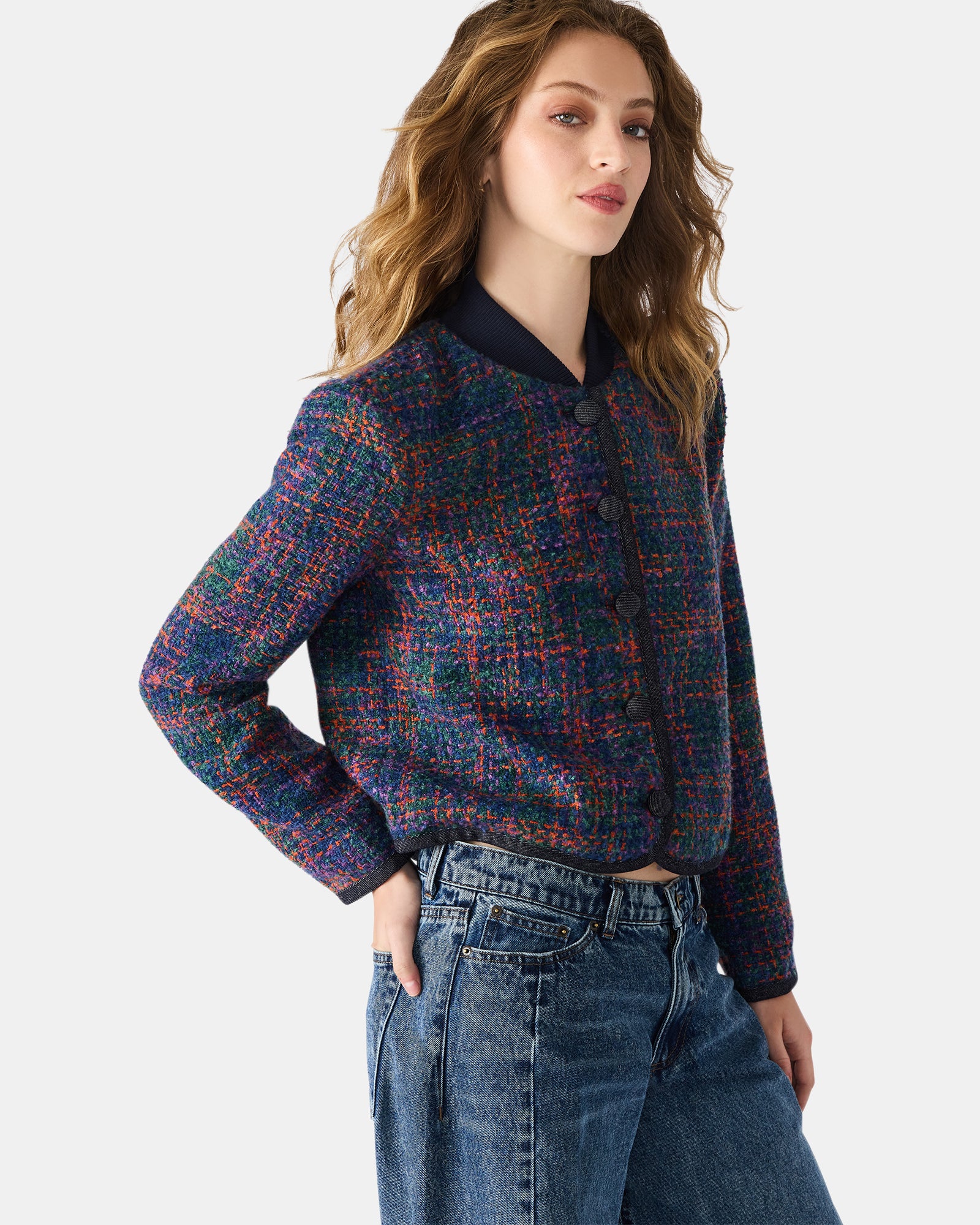 CARLENE JACKET BLUE MULTI