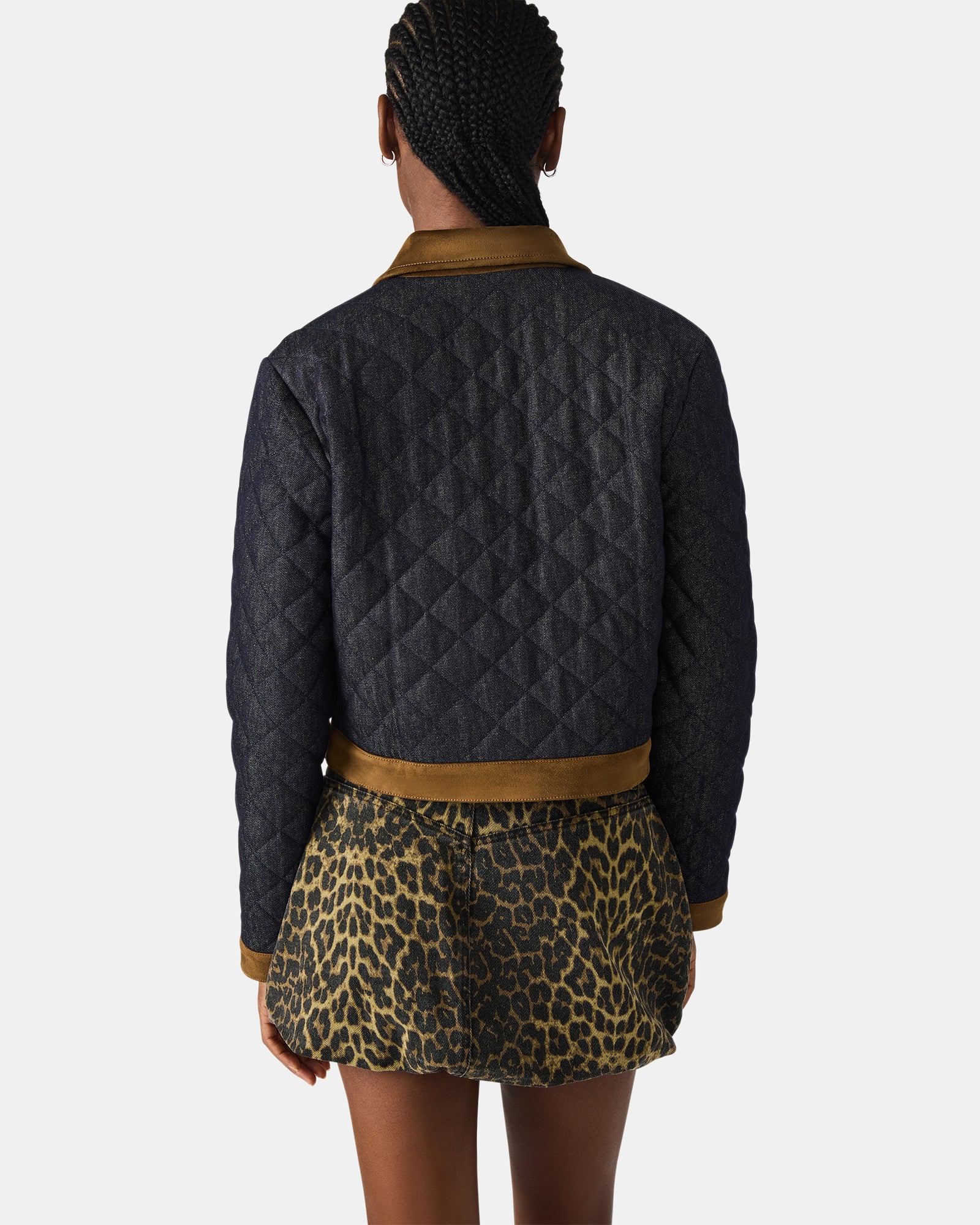 AGATHAN JACKET DARK BLUE DENIM