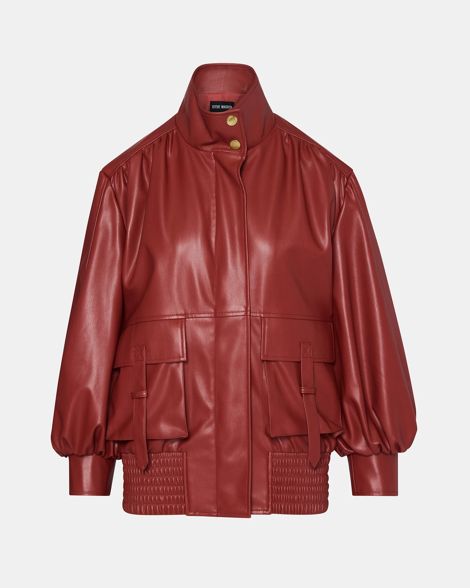 VEE JACKET DUSTY BRICK