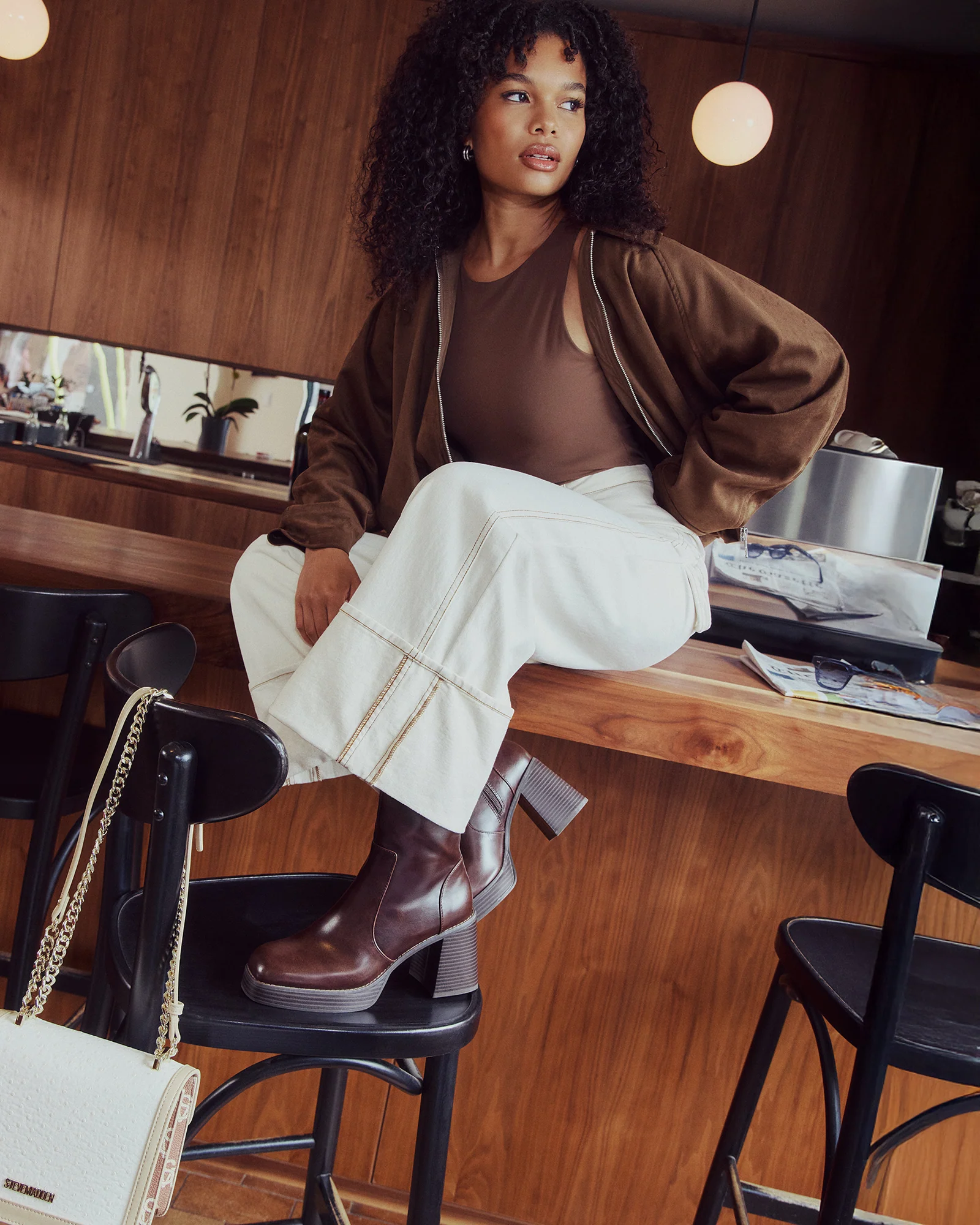 MACKEY JACKET CHESTNUT