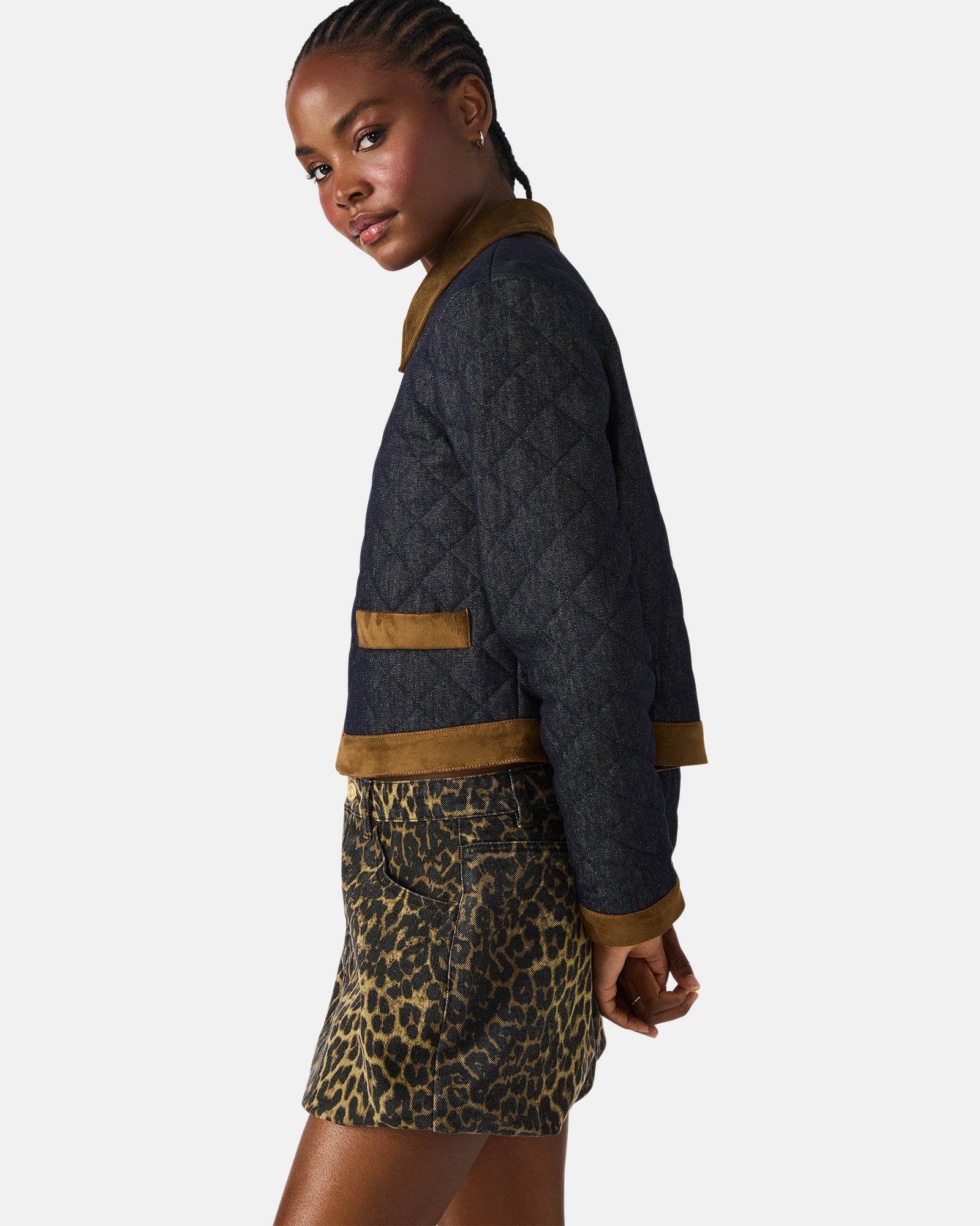 AGATHAN JACKET DARK BLUE DENIM