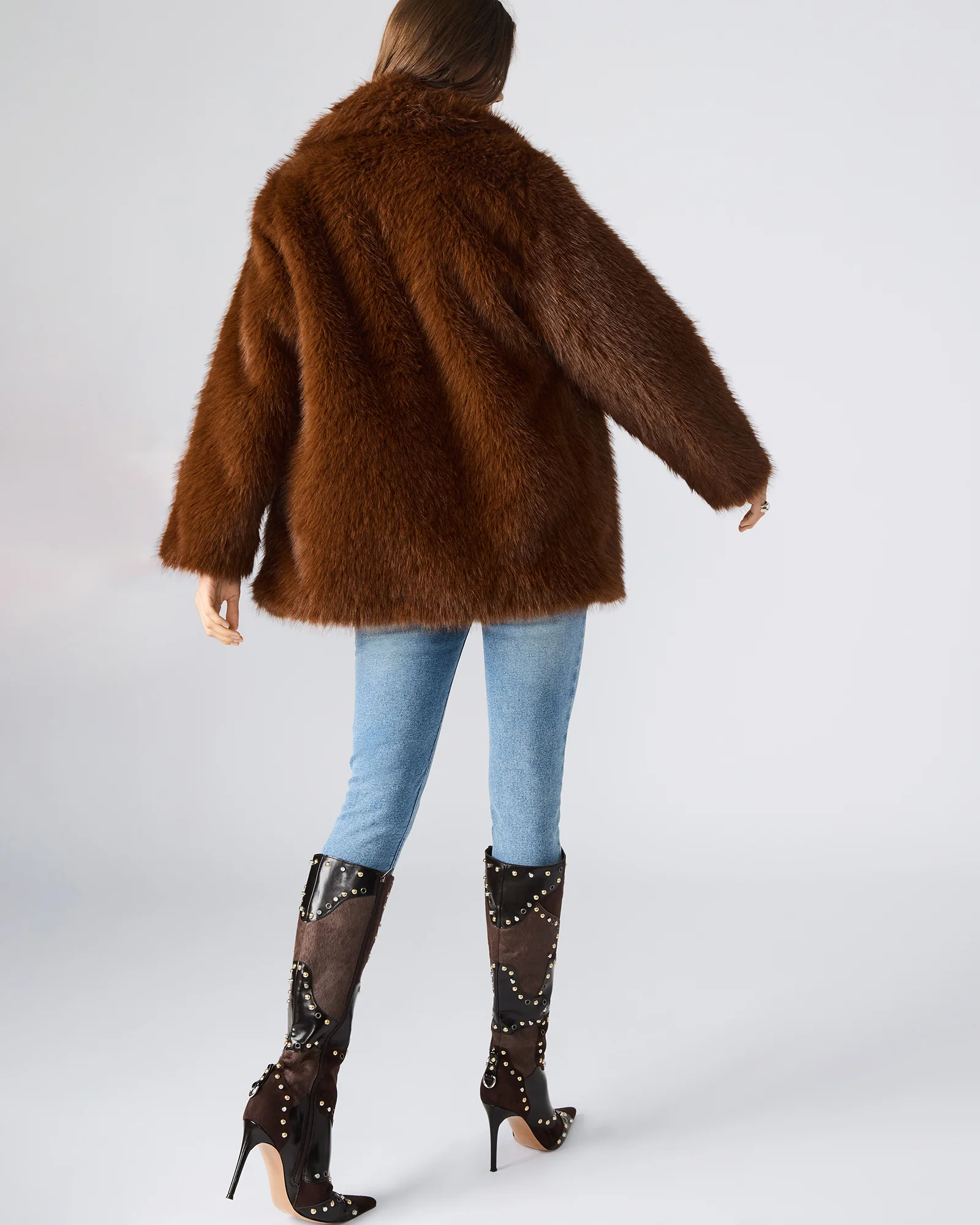 KINDRA COAT BROWN