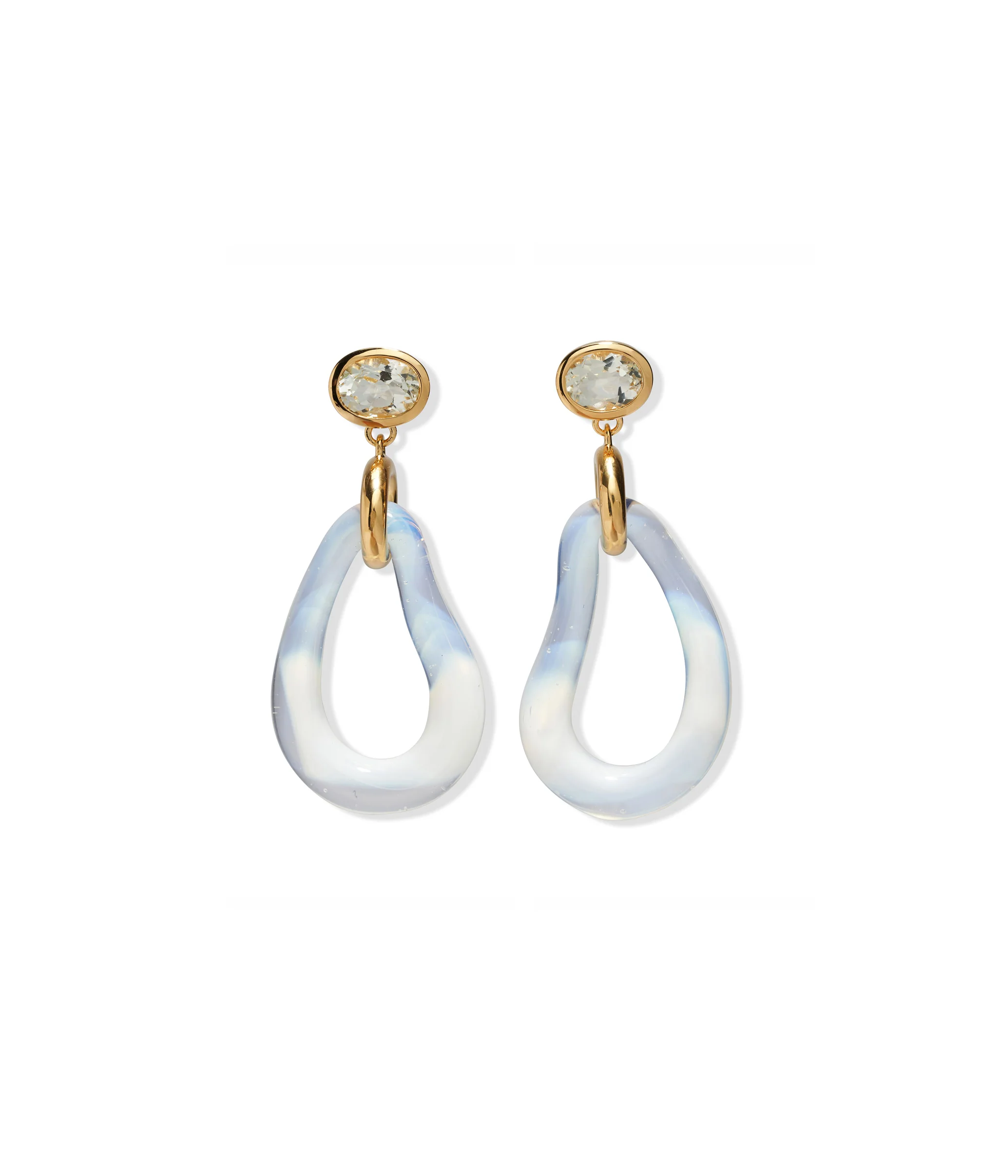 Galina Earrings in Opalescent