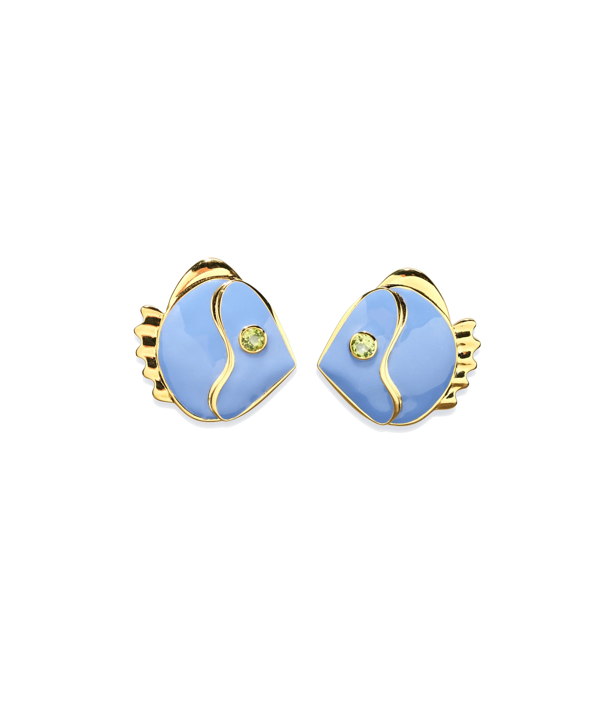 Mikuni Stud Earrings in Periwinkle